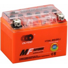Мото аккумулятор Outdo YTX4L-BS Gel
