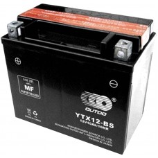Мото аккумулятор Outdo YTX12-BS AGM Мото аккумулятор Outdo YTX12-BS AGM