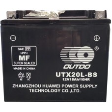 Мото аккумулятор Outdo YTX20L-BS AGM Мото аккумулятор Outdo YTX20L-BS AGM