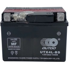 Мото аккумулятор Outdo YTX4L-BS AGM