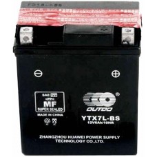 Мото аккумулятор Outdo YTX7L-BS AGM