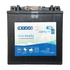 Мото аккумулятор Exide AGM12-17 18Ah 230A L+ Мото аккумулятор Exide AGM12-17 18Ah 230A L+