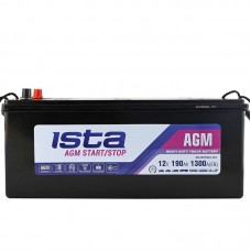 Грузовой аккумулятор Ista 6СТ-190 L+ AGM Stop & Go Грузовой аккумулятор Ista 6СТ-190 L+ AGM Stop & Go