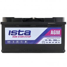 Автомобильний аккумулятор Ista 6СТ-95 R+ AGM Stop & Go Автомобильний аккумулятор Ista 6СТ-95 R+ AGM Stop & Go