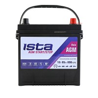 Автомобільний акумулятор Ista 6СТ-65 R+ Asia AGM Stop & Go