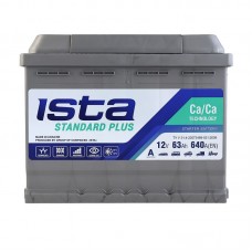 Автомобільний акумулятор Ista 6СТ-63 L+ Standard Plus Автомобільний акумулятор Ista 6СТ-63 L+ Standard Plus