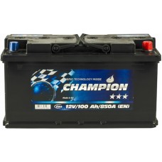 Автомобильный аккумулятор Champion 6СТ-100 R+ Black