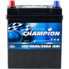 Автомобильный аккумулятор Champion 6СТ-40 L+ Jis Black