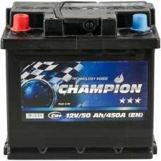 Автомобильный аккумулятор Champion 6СТ-50 L+ Black Автомобильный аккумулятор Champion 6СТ-50 L+ Black