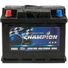 Автомобильный аккумулятор Champion 6СТ-60 L+ Black