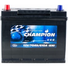 Автомобильный аккумулятор Champion 6СТ-70 L+ Jis Black Автомобильный аккумулятор Champion 6СТ-70 L+ Jis Black
