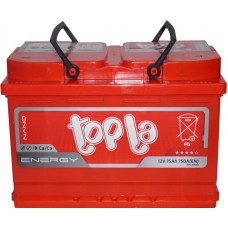 Автомобильный аккумулятор Topla 6СТ-75 R+ Energy  