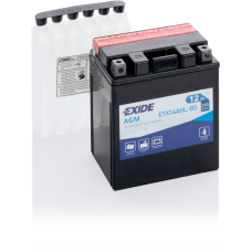 Мото аккумулятор Exide ETX14AH-BS 12Ah 210A L+