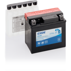 Мото аккумулятор Exide ETX5L-BS 4Ah 70A R+