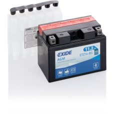 Мото аккумулятор Exide ETZ14-BS 11,2Ah 205A