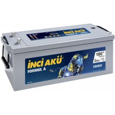 Грузовой  аккумулятор Inci Acu Formula A 180 L+ Truck