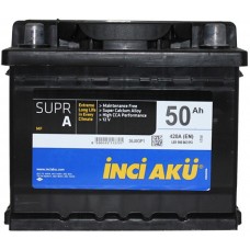 Автомобільний акумулятор Inci Acu Supr A 50 L+ низ