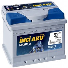 Автомобільний акумулятор Inci Acu Maxima 52 R+ низ