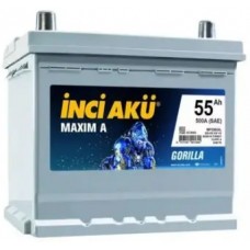 Автомобільний акумулятор Inci Acu Maxima 55 R+ Azia HYUNDAI