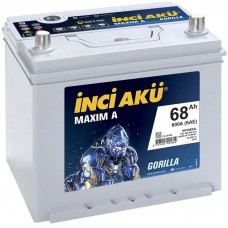 Автомобільний акумулятор Inci Acu Maxima 68 R+ Azia