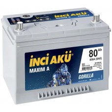 Автомобільний акумулятор Inci Acu Maxima 80 L+ Azia Автомобільний акумулятор Inci Acu Maxima 80 L+ Azia
