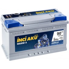 Автомобільний акумулятор Inci Acu Maxima 90 R+ короткая