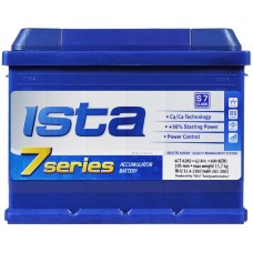 Автомобильный аккумулятор Ista 7series 62 R+ Автомобильный аккумулятор Ista 7series 62 R+