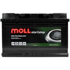 Автомобильний аккумулятор Moll EFB 70 R+ Start-Stop