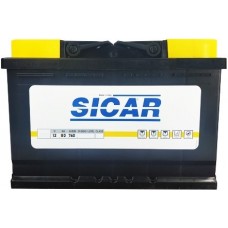 Автомобільний акумулятор Sicar 6СТ-80 R+ Top Energy