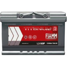 Автомобильный аккумулятор Fiamm 6СТ-80 R+ Titanium PRO       
