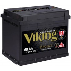 Автомобильный аккумулятор VIKING BRONZE 60 L+ Автомобильный аккумулятор VIKING BRONZE 60 L+