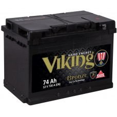 Автомобильный аккумулятор VIKING BRONZE 74 R+