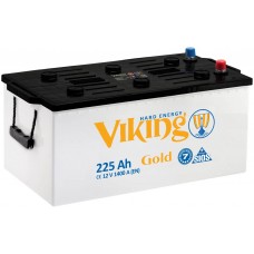 Грузовой аккумулятор VIKING GOLD 225 L+